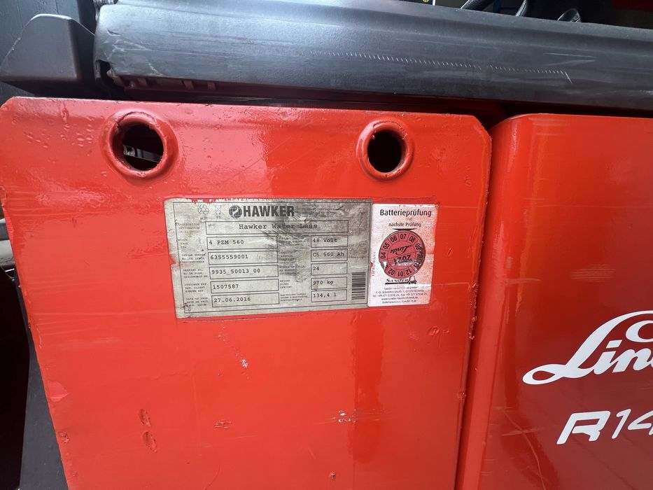 Електрокар Линде повдигащ 6950мм Рециклиран в перфектно състояние