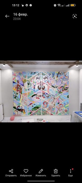 Роспись стен, профессиональный художник