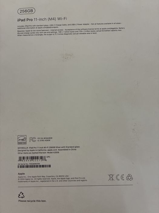 Продается ipad M4