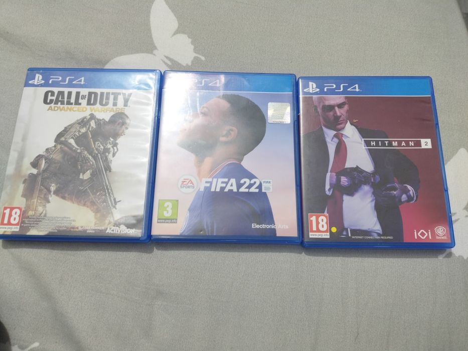 Ps 4 slim 400gb 3 jocuri