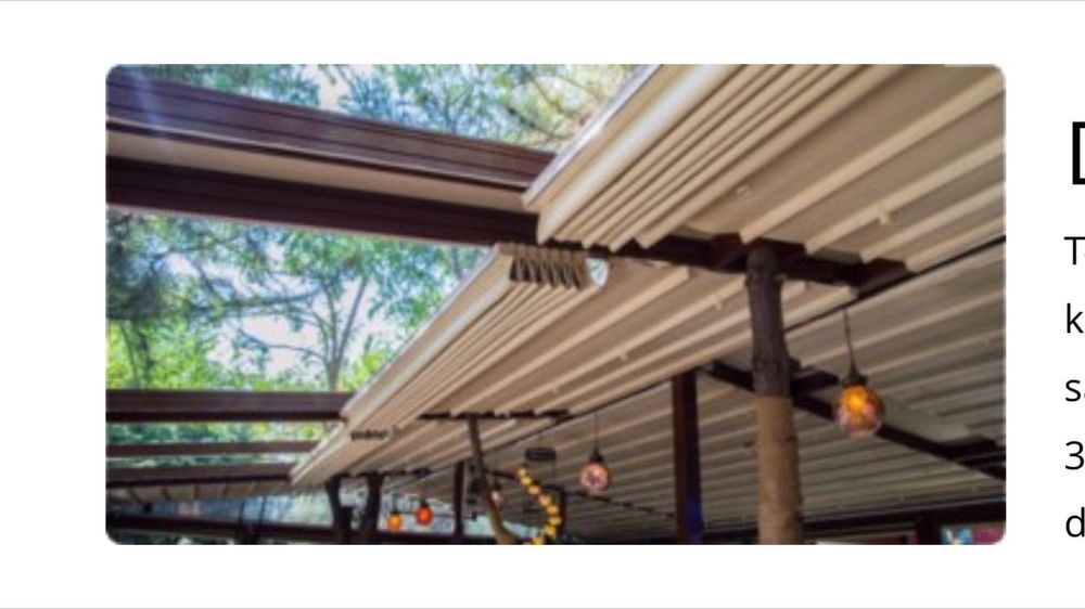 Пергола навес маркиза летник терраса веранда