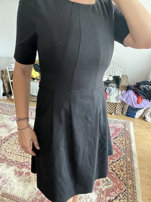 Rochie neagra office