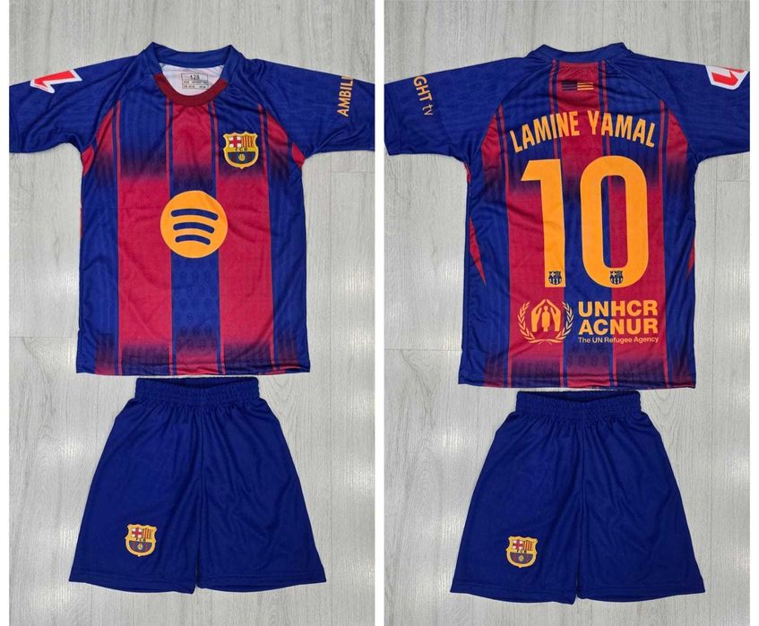 Детски екип Ламин Ямал 2025г Шарен комплект Ламин ямал Ново