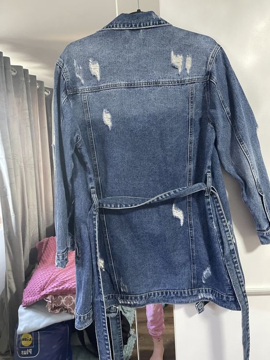 geaca denim marimea s inpecabila