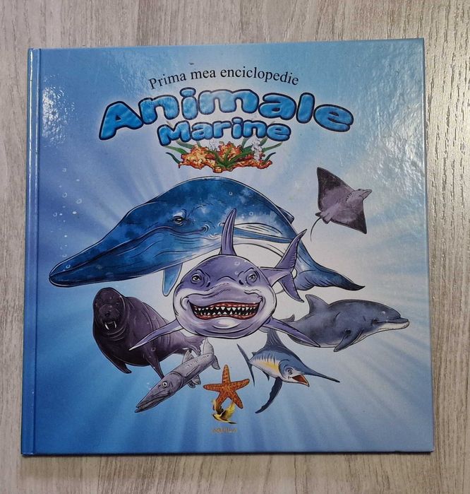 Carte copii – Prima mea enciclopedie: Animale marine