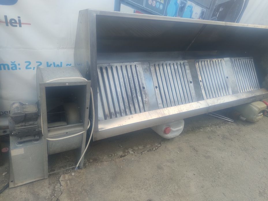 Hota inox 2.5 m profesionale