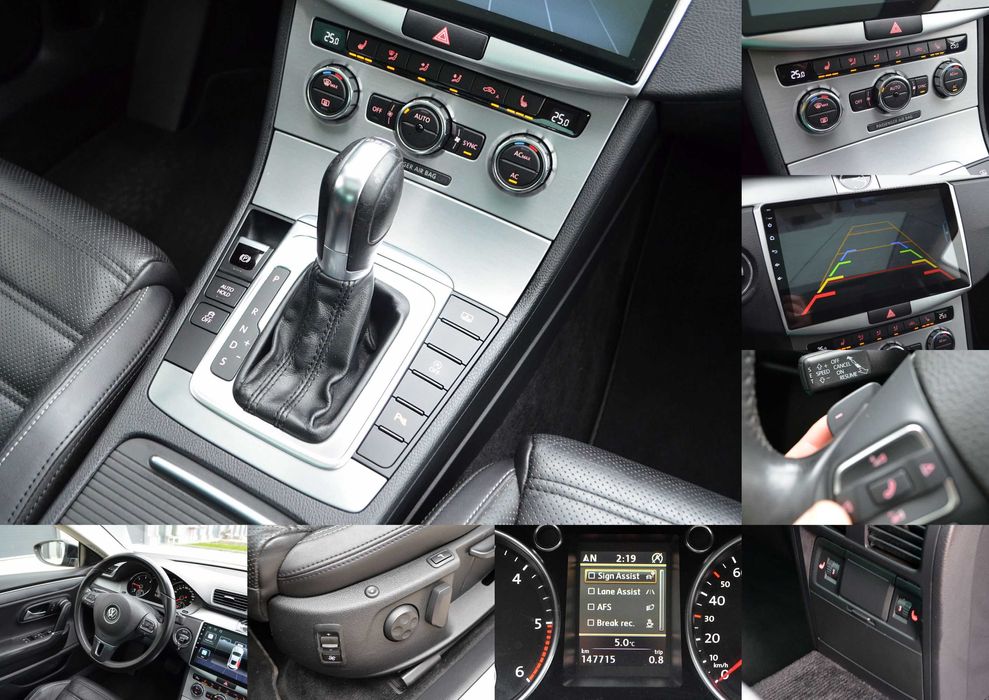 VW Passat CC Facelift 2.0tdi 140cp DSG Trapa Masaj Ventilat 147.000km