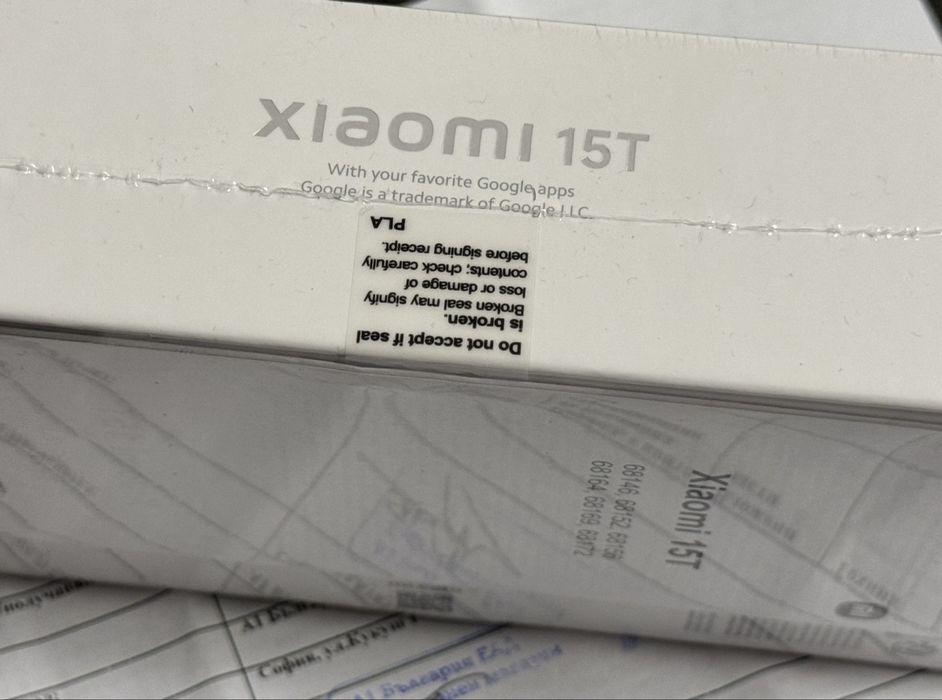 ЗАПЕЧАТАН 256GB Xiaomi 15T A1 Гаранция 2027 Black