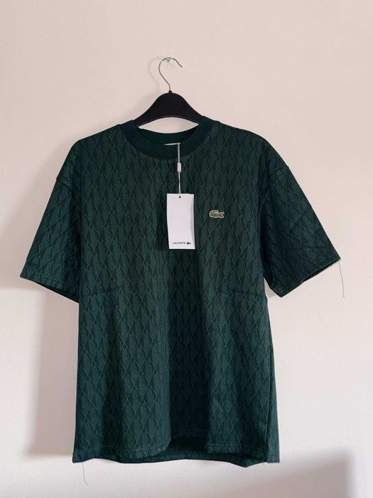 Compleu Lacoste Verde Inchis, Marimea M, Nou cu Eticheta