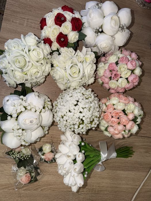 Букет невесты.Цветы искуственный……