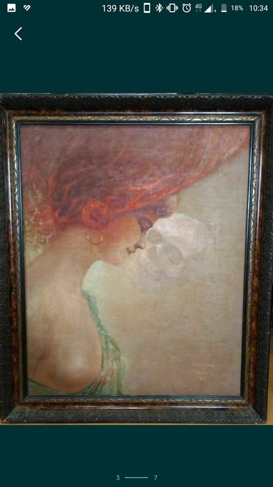 Tablou "Memento Mori" - 1914