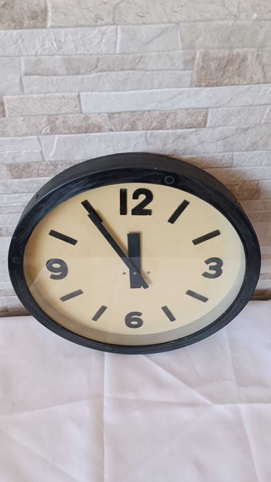 Стар стенен часовник - Радиосинхрон - България - Антика - 1970"