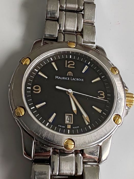 Ceas Maurice Lacroix Tiago Quartz 39 mm Oțel Aur-Otel