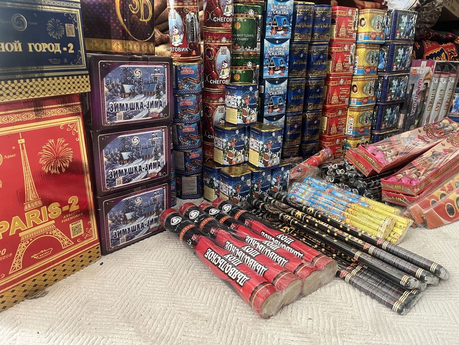 Салюты, фейерверкы, петарды