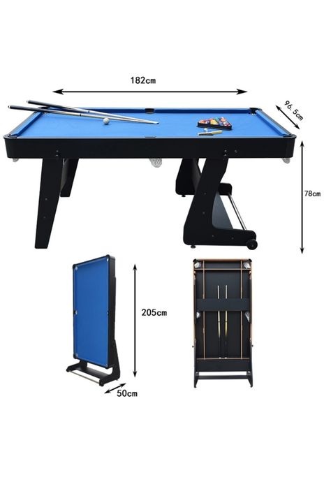 BT500US Сгъваема билярдна маса