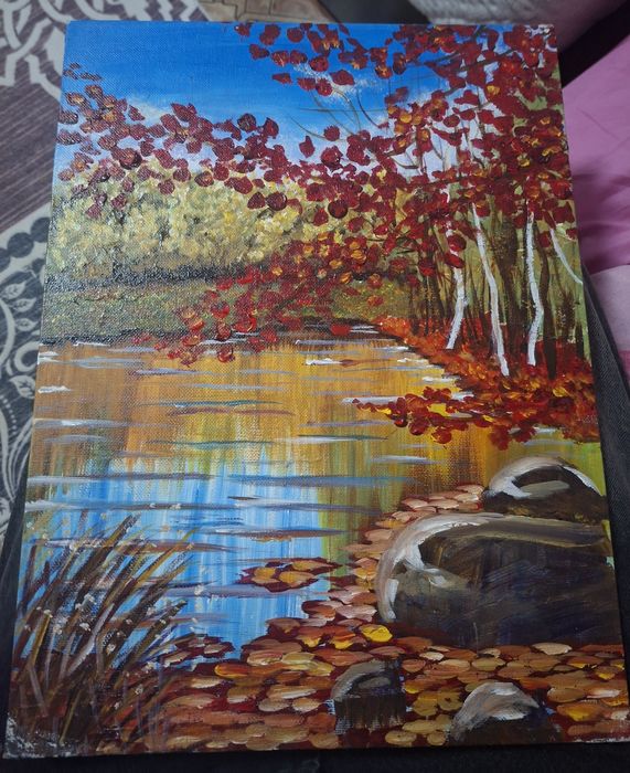 Картини с акрилна боя, платна 30х20