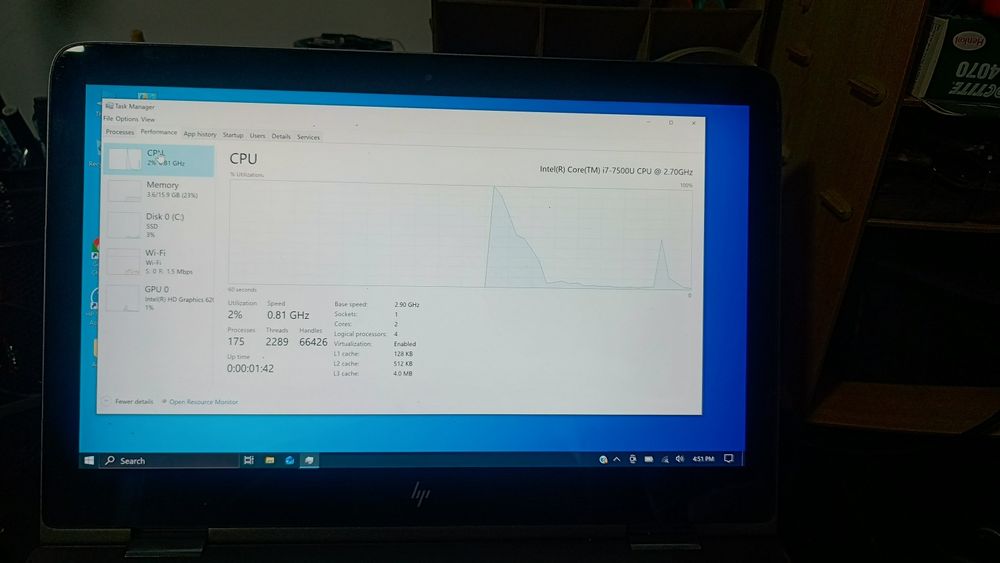 Vând laptop HP envy x360 convertible
