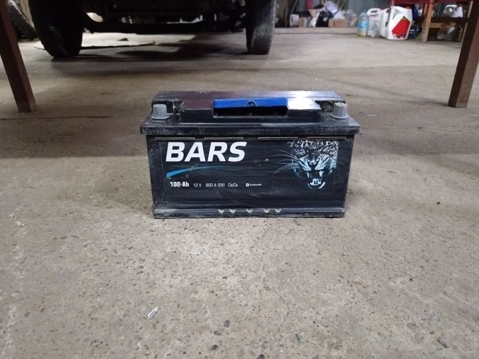 Акб 100 Барс обратной полярности.