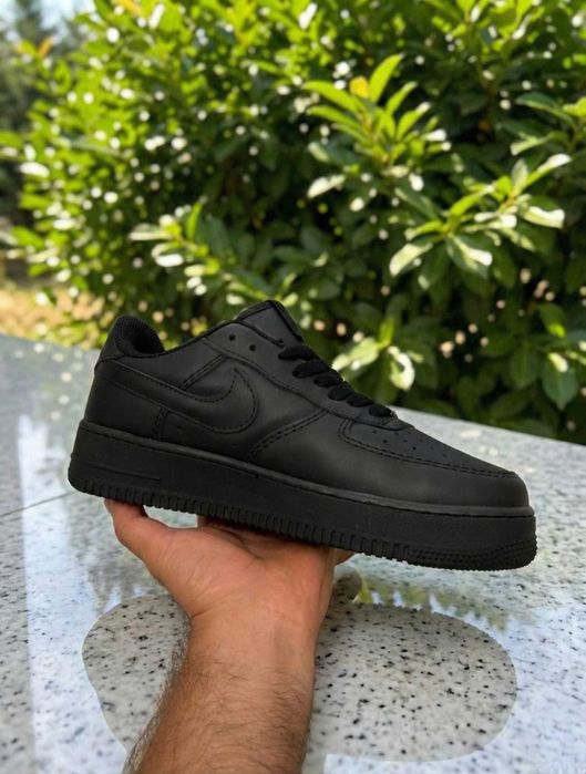 Adidasi Nike Air Force 1 Triple Black Low