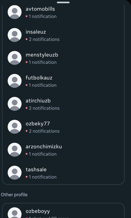 instagram username lar sotiladi