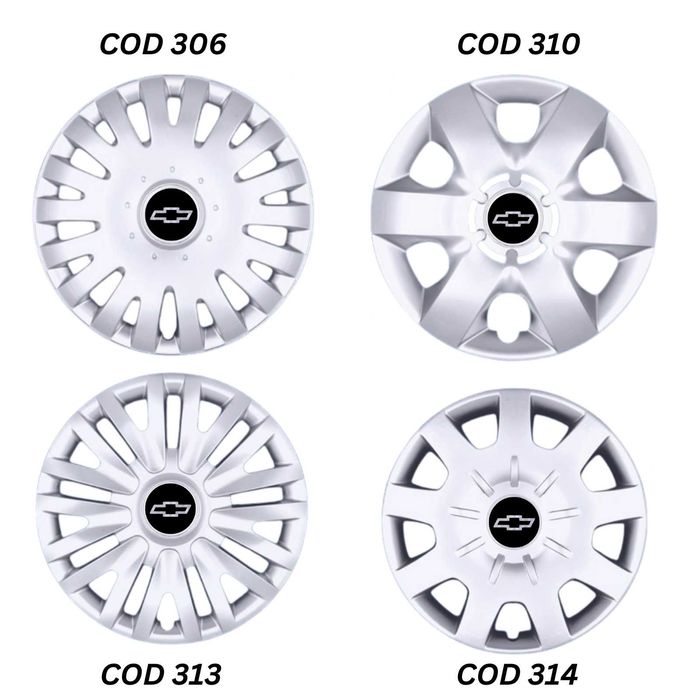 Capace roti R15 Chevrolet diverse modele, pentru jante de tabla