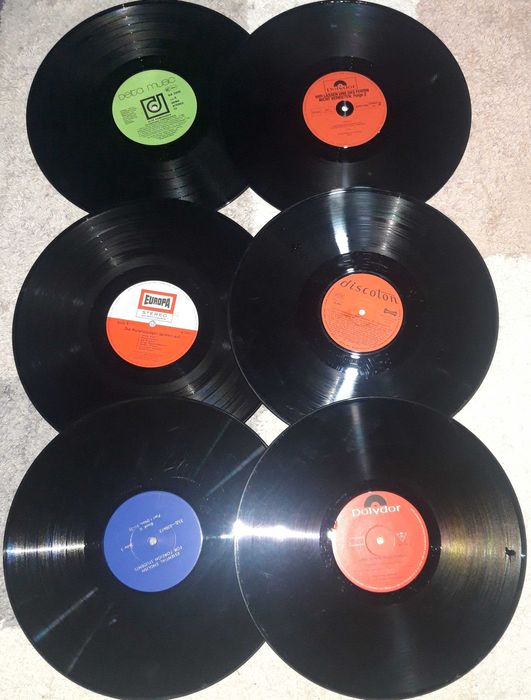 Dsicuri placi pickup pemtru ornament,decor,pictat ceasuri,vinil,LP