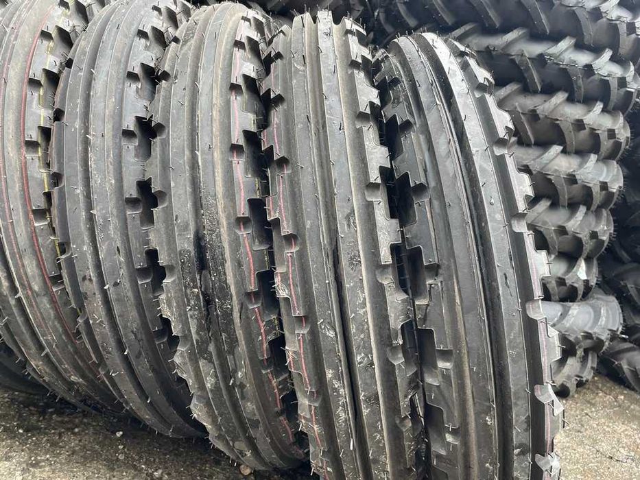 6.00-16 cu 6 pliuri cauciucuri noi marca BKT pentru tractor fata