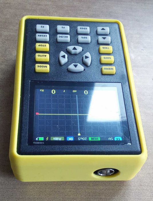 Портативен осцилоскоп ADS5012H, 100MHz, 500MSa/s, 2,4" цветен екран, пълен комплект