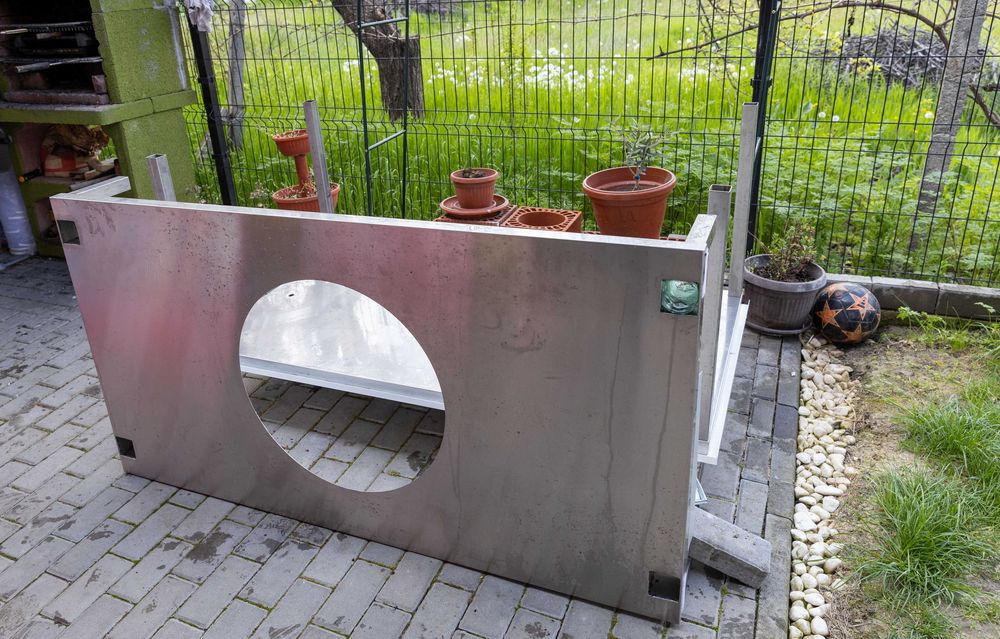 Количка и машина за захарен памук комплект