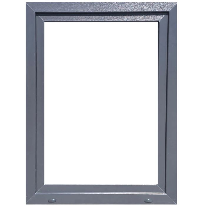 Fereastra PVC termopan Salamander, 6 camere, gri antracit, 71 x 114 cm