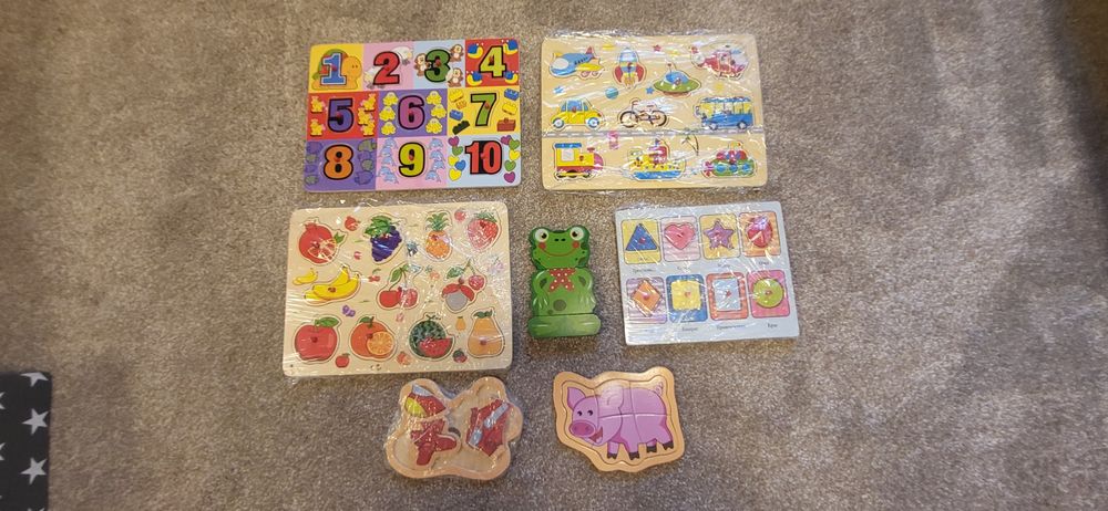 Дървени играчки и пъзели