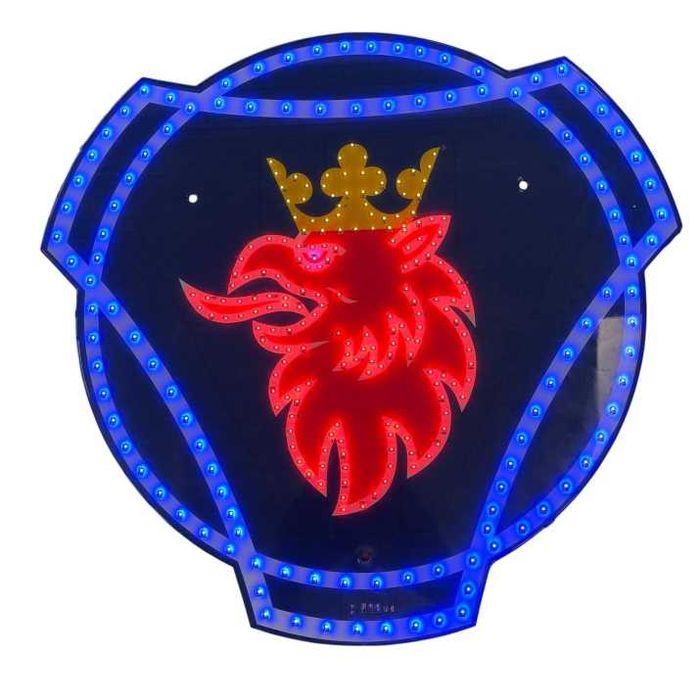 Светеща табела RGB табела за камион LED SCANIA 12/24V - T673