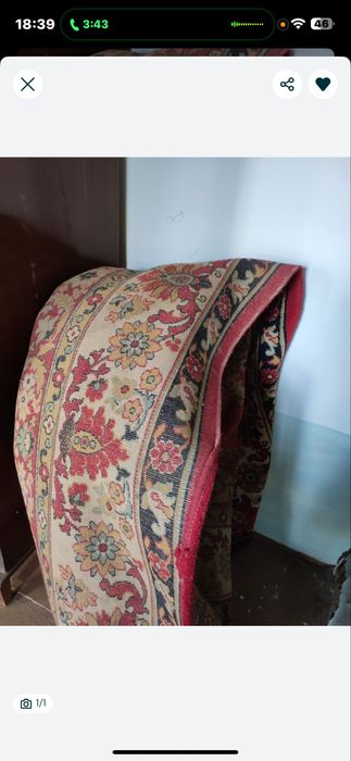 Продаются ковры , чистая шерсть