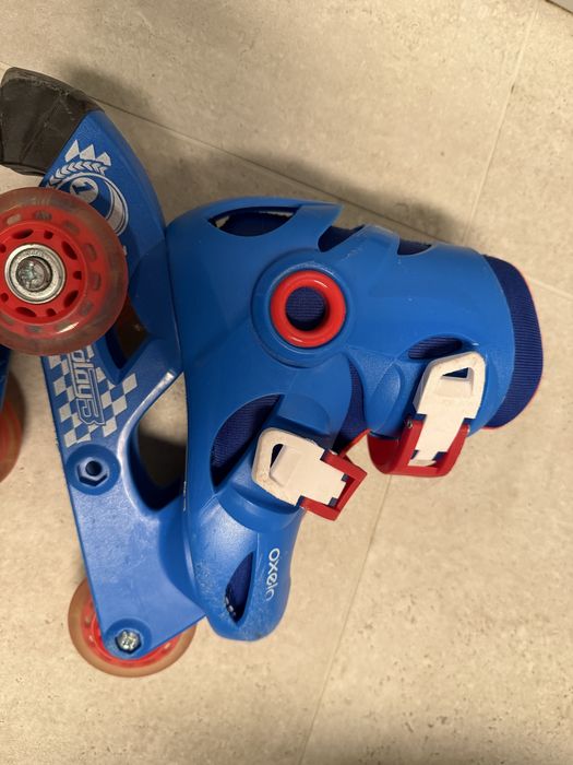 Детски ролери Oxelo Play 3 – регулируем размер 26–28