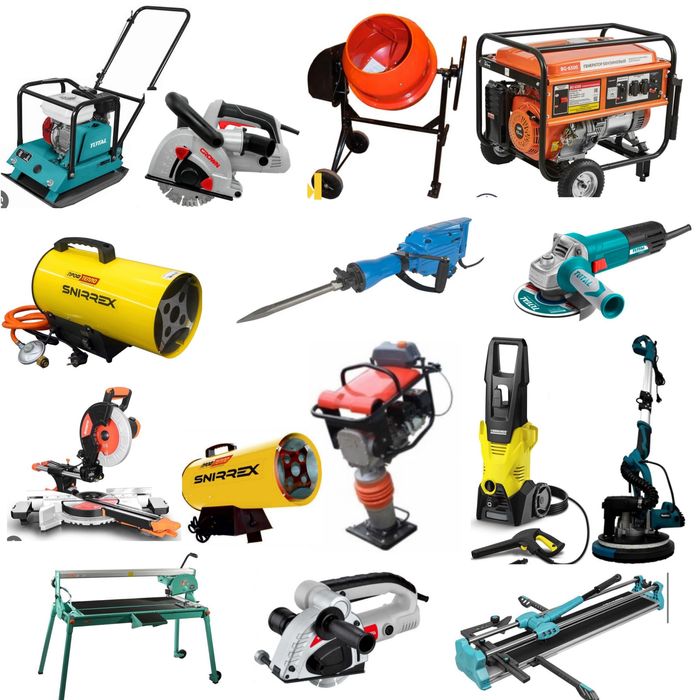 Аренда инструментов. Трамбовка