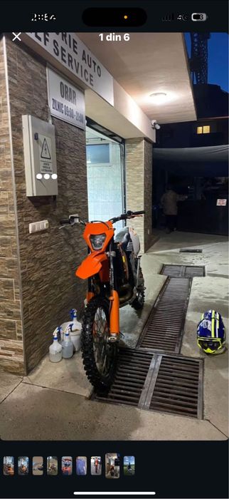 Vând ktm exc 250cc 2t 2007