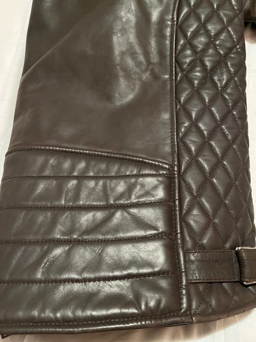 Чисто ново, кожено яке NORTON, естествена кожа, внос от Англия