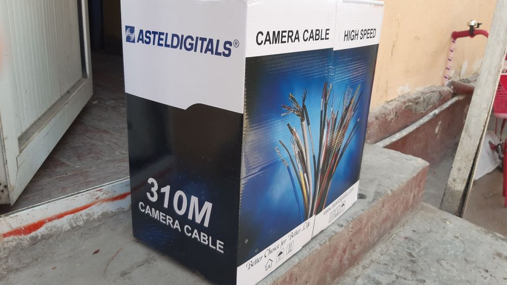 Кабель для видеонаблюдения и интернета!