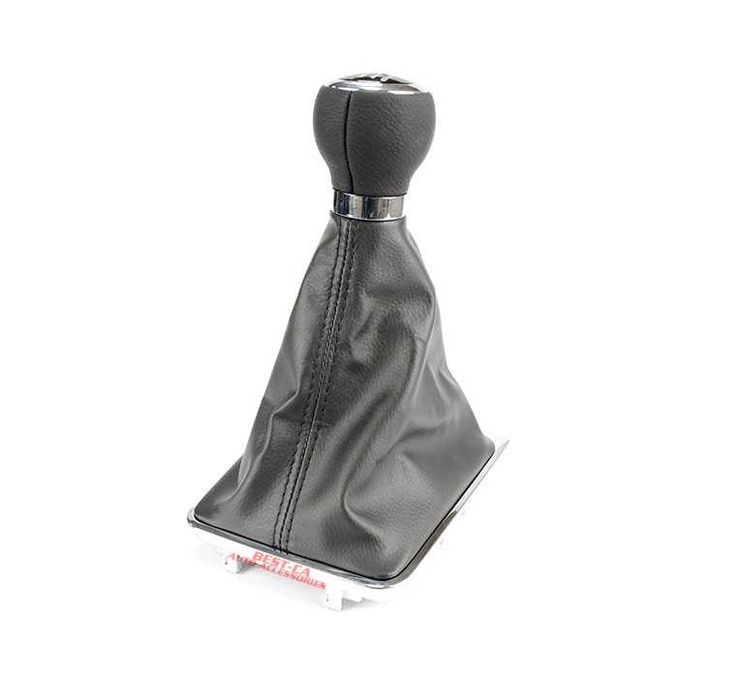 Кожена топка с маншон за Volkswagen Passat 7 B7 (2010-2014) 6 скорости