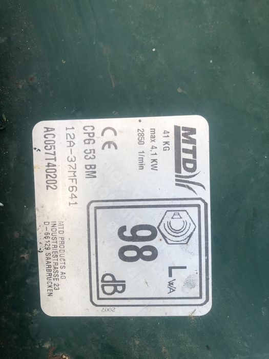 Vand cositoare gazon 6 CP