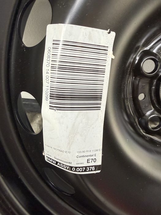 Резервна гума бмв X5 X6 Патерица bmw F15 F16 E70 E71