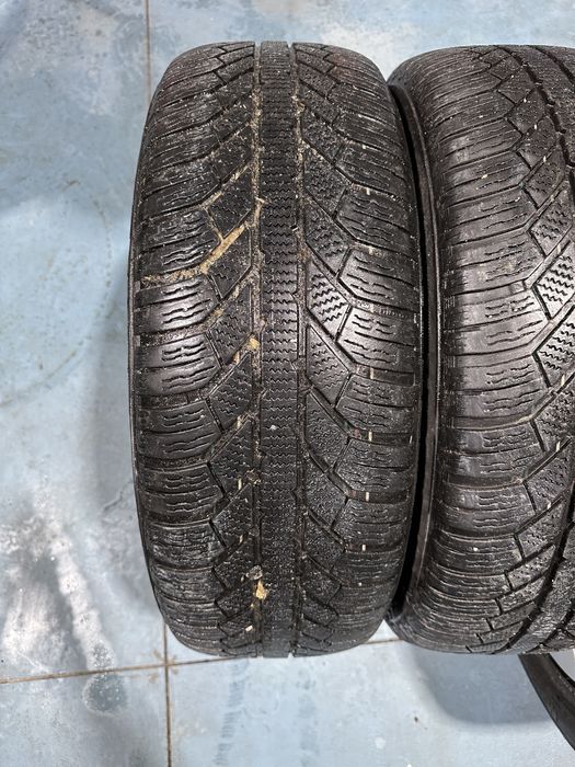 Jante VW R17 cu cauciuciri de iarna si senzori presiune