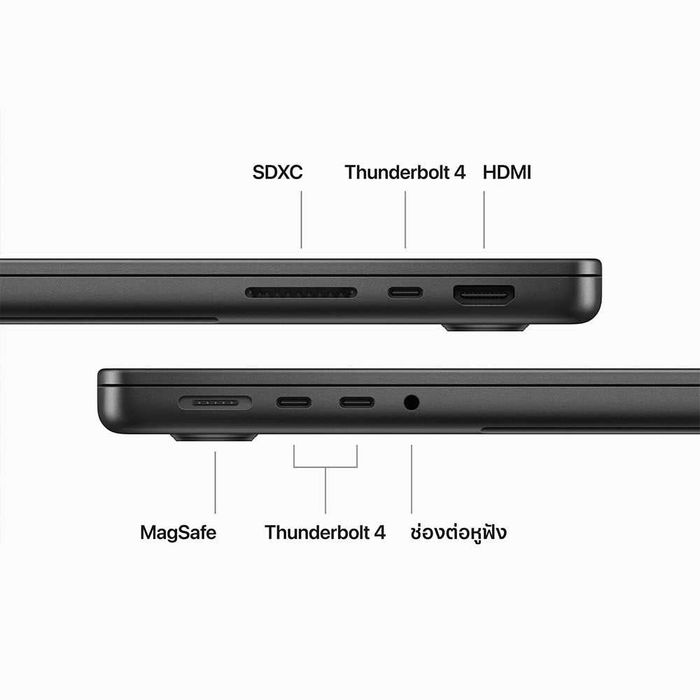 MacBook Pro 14-inch (2023), M3 Pro, 18 GB RAM, 512 GB SSD, Space Black