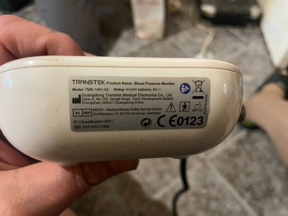 Апарат за кръвно налягане TRANSTEK TMB-1491-as