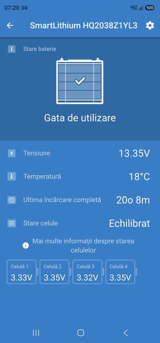 baterie victron smart 100ah