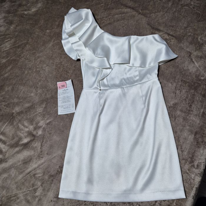 Rochie alba mini Poema