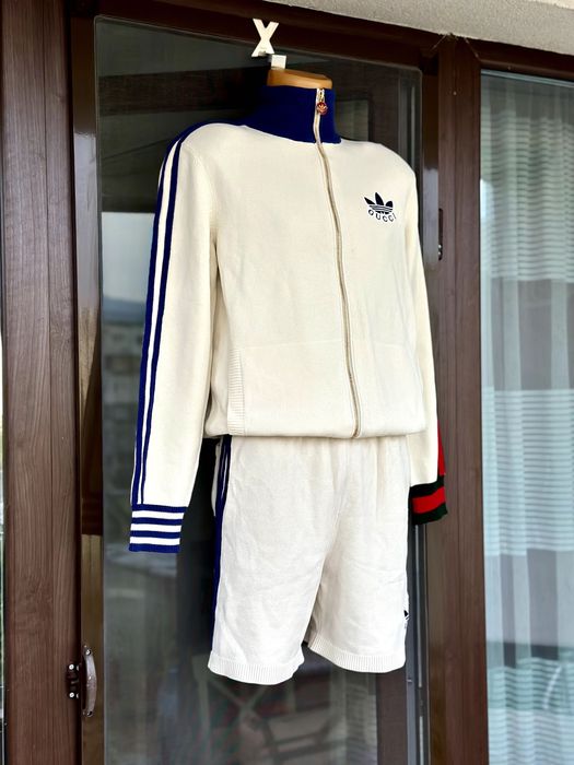 ОРИГИНАЛ Аdidas x Gucci | Fall/Winter Collection 2022/2023 | плетен екип - Размер S, Ново с оригинален етикет