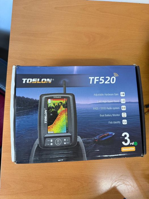 Barcuta plantat si sonar Toslon tf 520