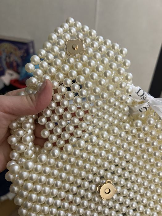 Сумка из бус клатч