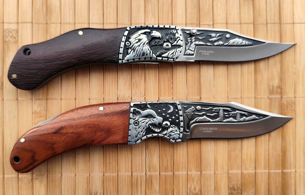 Сгъваем джобен нож Орел / Вълк